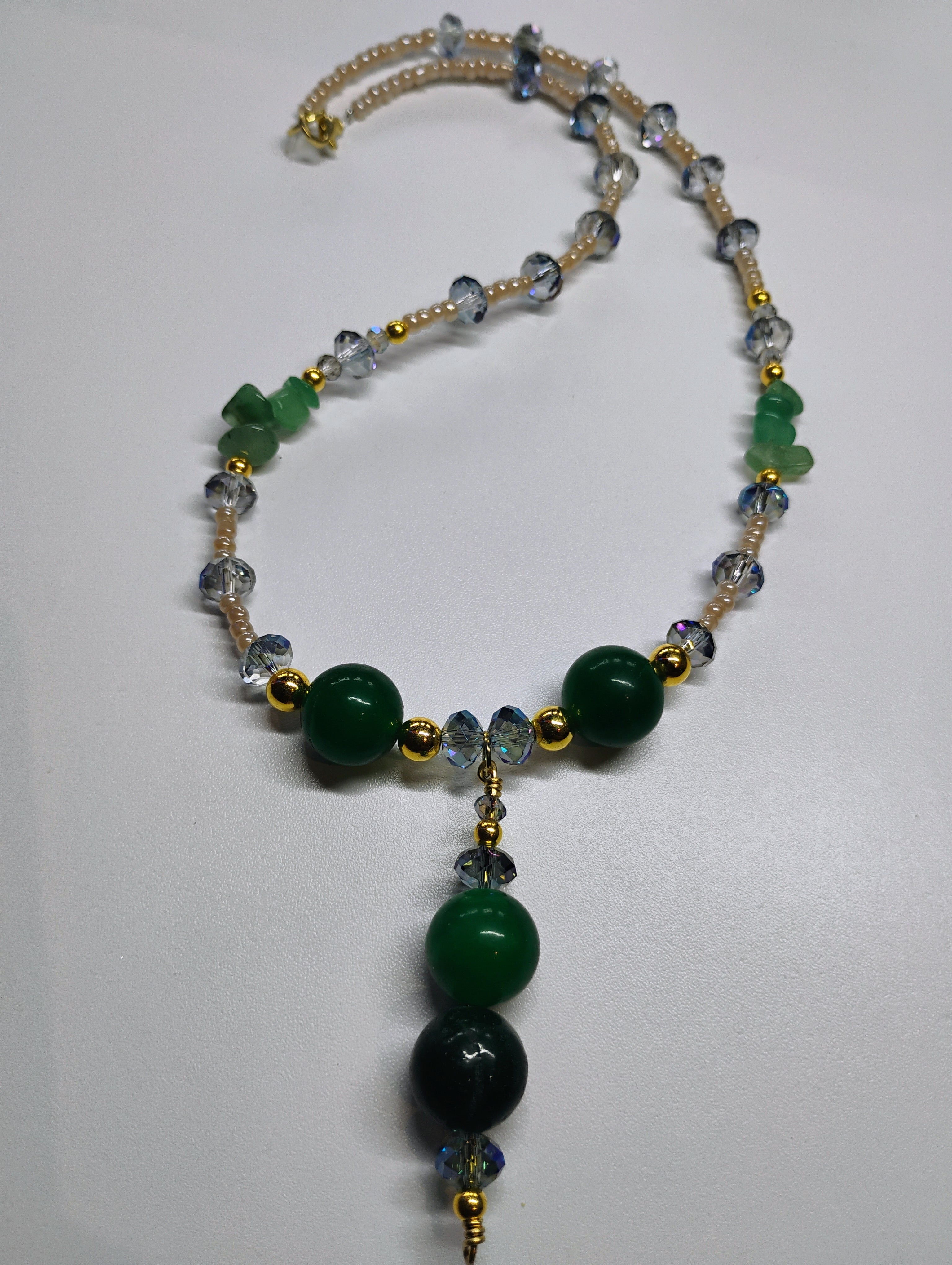 Dark Green Adverturine necklace