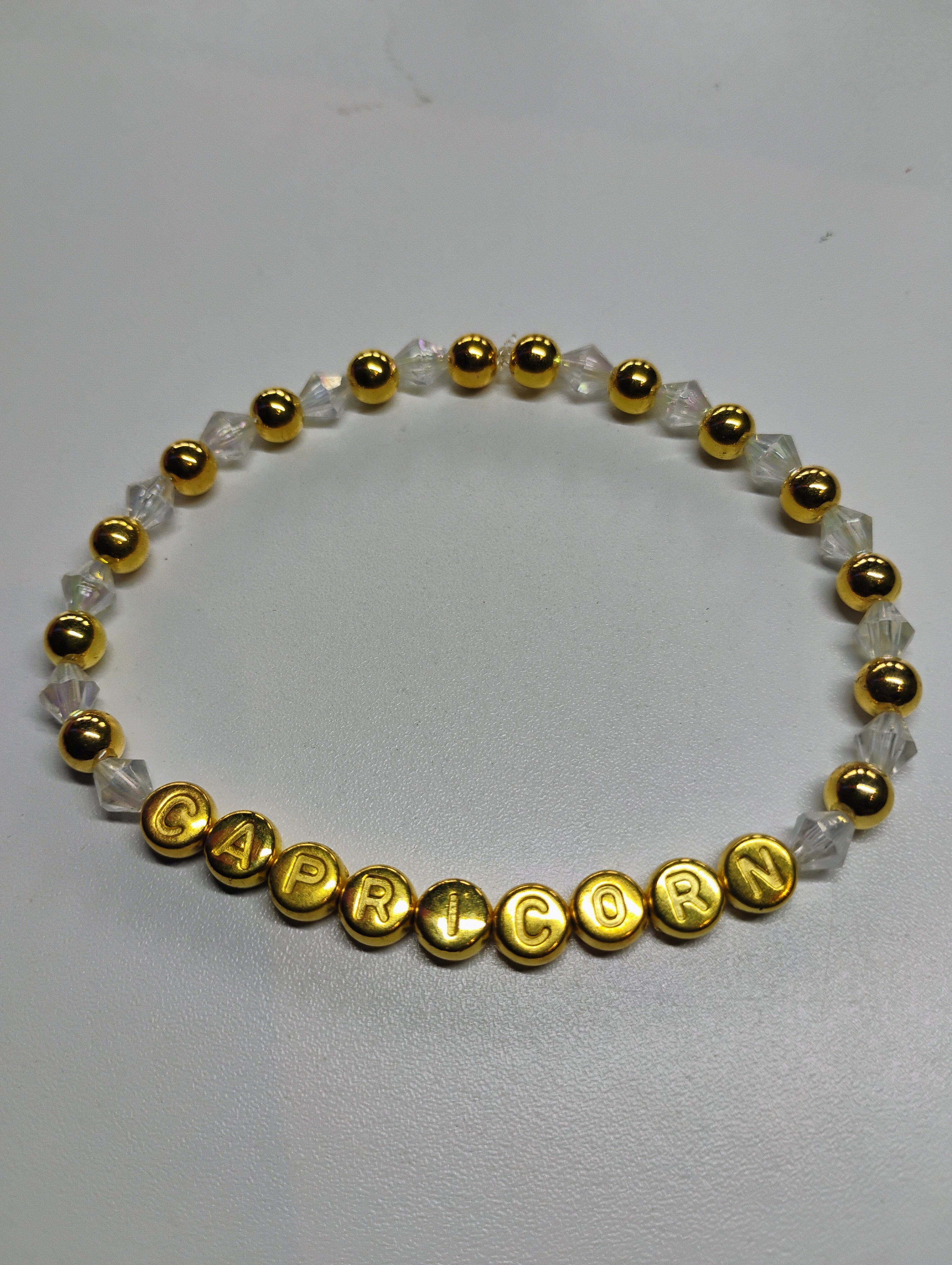 Clear Zodiac Anklet
